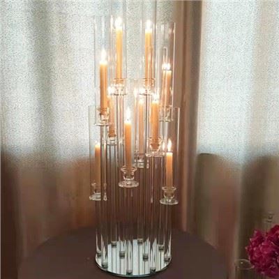アクリルクリスタルキャンドルホルダー