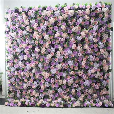 紫の花の背景