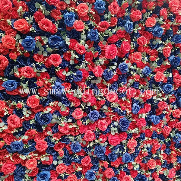 wedding ceremony flower wall