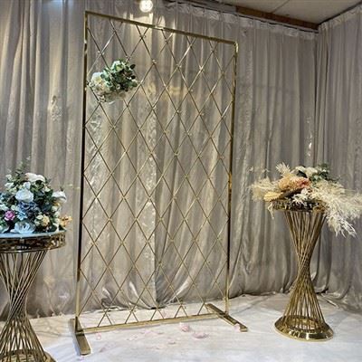 メタルキャンドルウォール背景