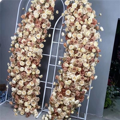 ヴィンテージ花柄テーブルランナー