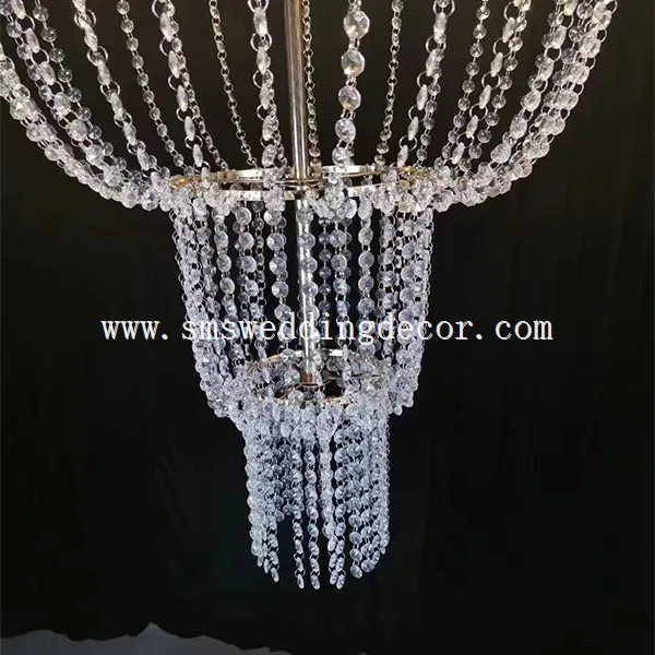 outdoor wedding chandelier